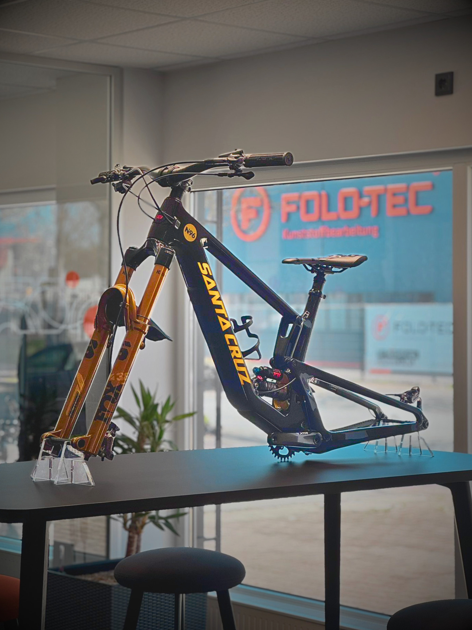 Santa Cruz 5010 Custom MTB von Nina Hoffmann – wird versteigert für Bike Spirit Awards Preisgeld